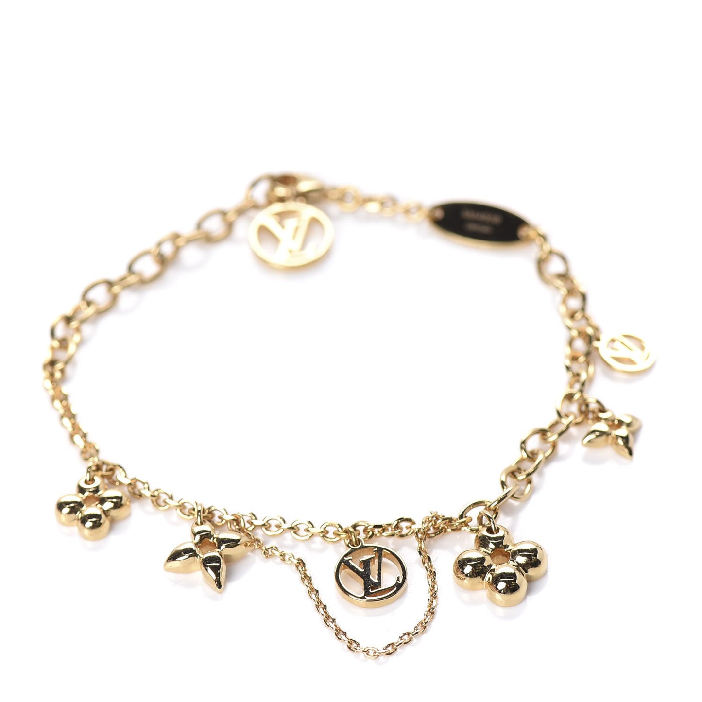 Metal Monogram Blooming Supple Bracelet