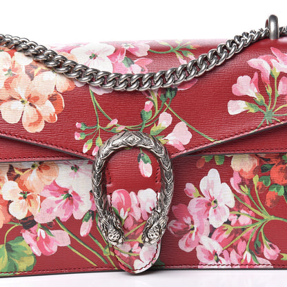 Gucci Calfskin Blooms Print Small Dionysus Shoulder Bag Romantic Cherry Multicolor 11 of 11