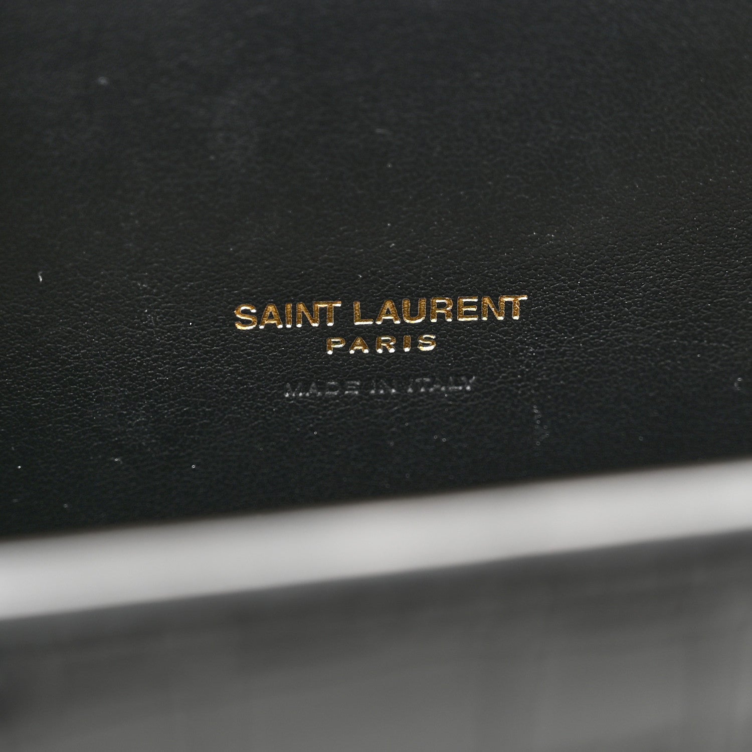 Saint Laurent Calfskin Crocodile Embossed Baby Sac De Jour Black 7 of 12