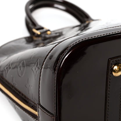 Louis Vuitton Vernis Alma GM Amarante 10 of 13