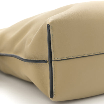 Loewe Calfskin Mini Flamenco Knot Clutch Clay Green 9 of 10