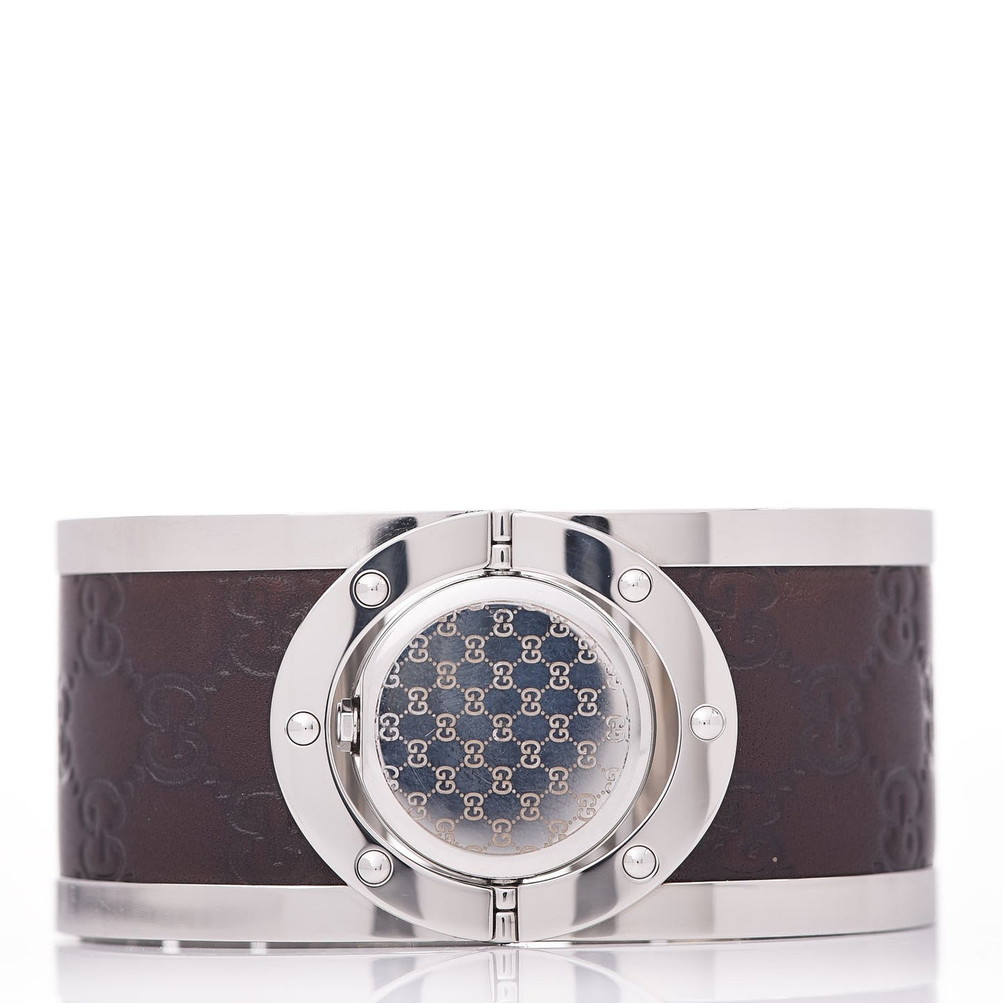 Stainless Steel Calfskin 33mm Twirl Quartz Watch Brown