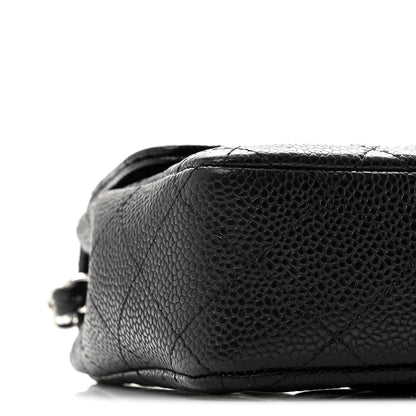 Chanel Caviar Quilted East West Flap Black 9 of 13