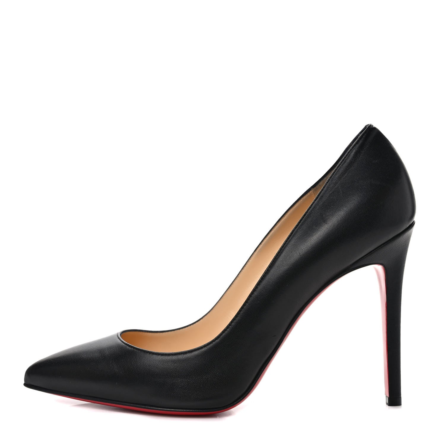 Christian Louboutin Shiny Nappa Pigalle Follies 100 Pumps 41.5 Black 1 of 9