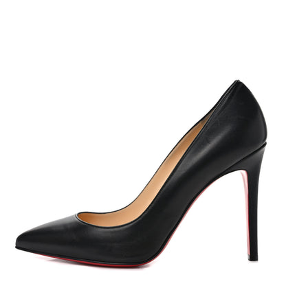 Christian Louboutin Shiny Nappa Pigalle Follies 100 Pumps 41.5 Black 1 of 9