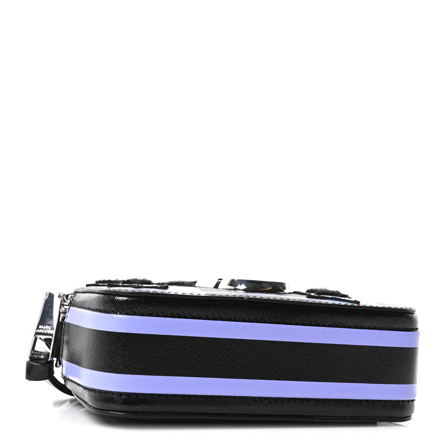 Marc Jacobs X Anna Sui Saffiano Small Snapshot Camera Bag  Black Multicolor 3 of 9