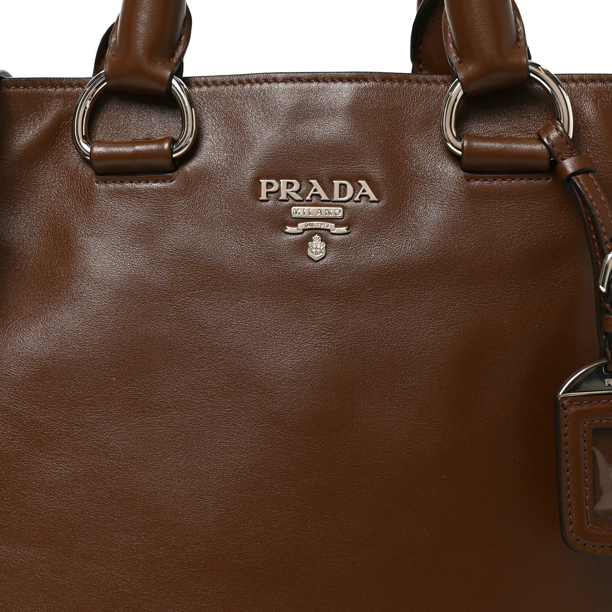 Soft Calf Shopping Tote Palissandro