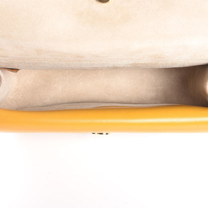Chloe Calfskin Mini Georgia Crossbody Bag Yellow 5 of 8