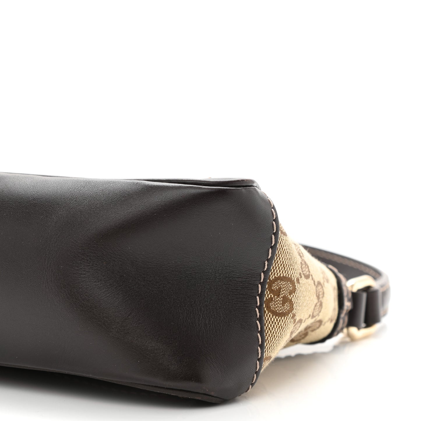 Monogram Small Mayfair Shoulder Bag Dark Brown