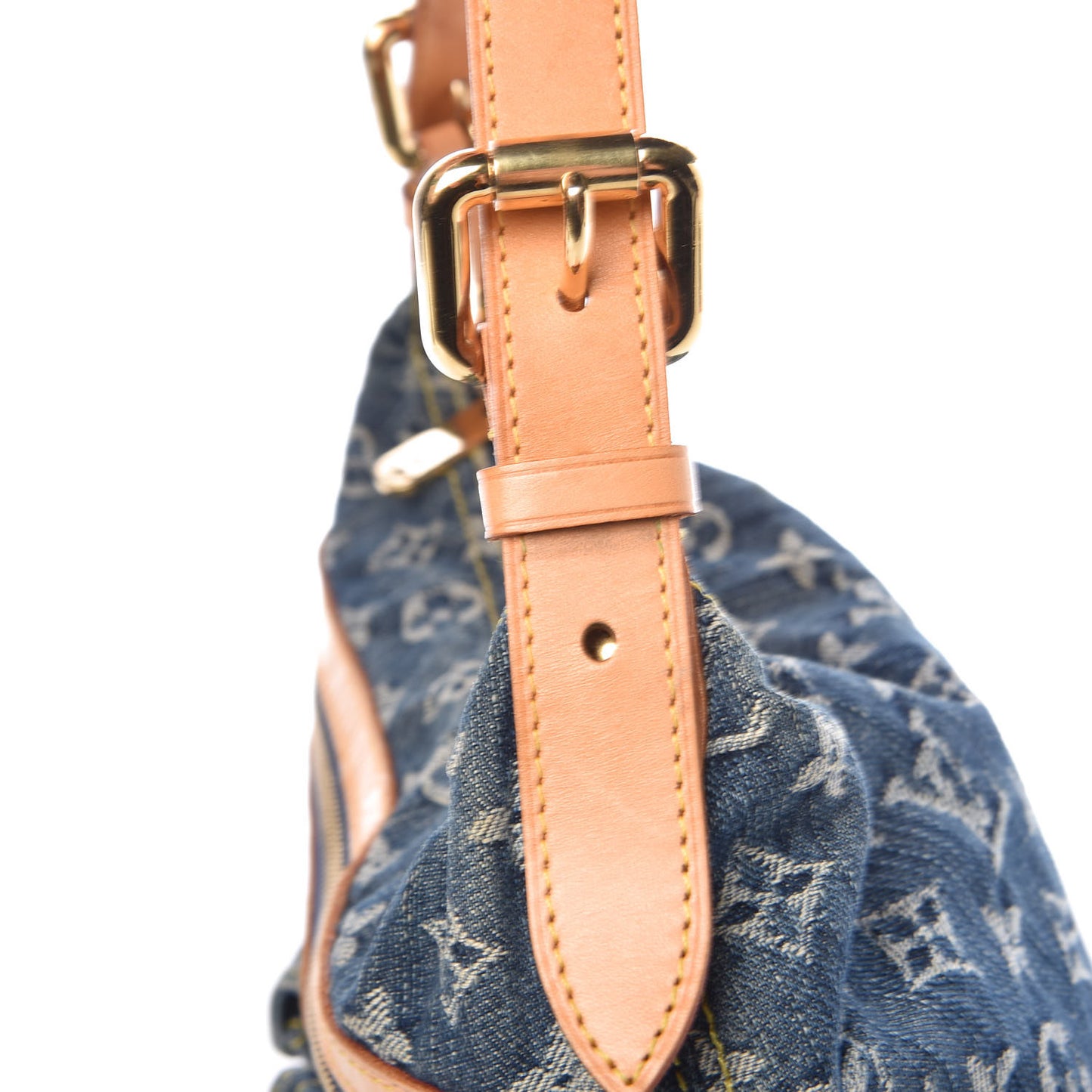Monogram Denim Baggy PM Blue