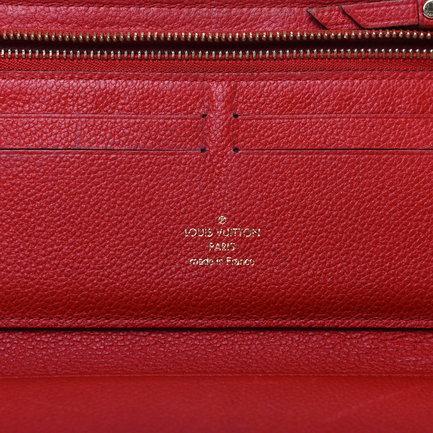 Empreinte Zippy Organizer Wallet Cherry