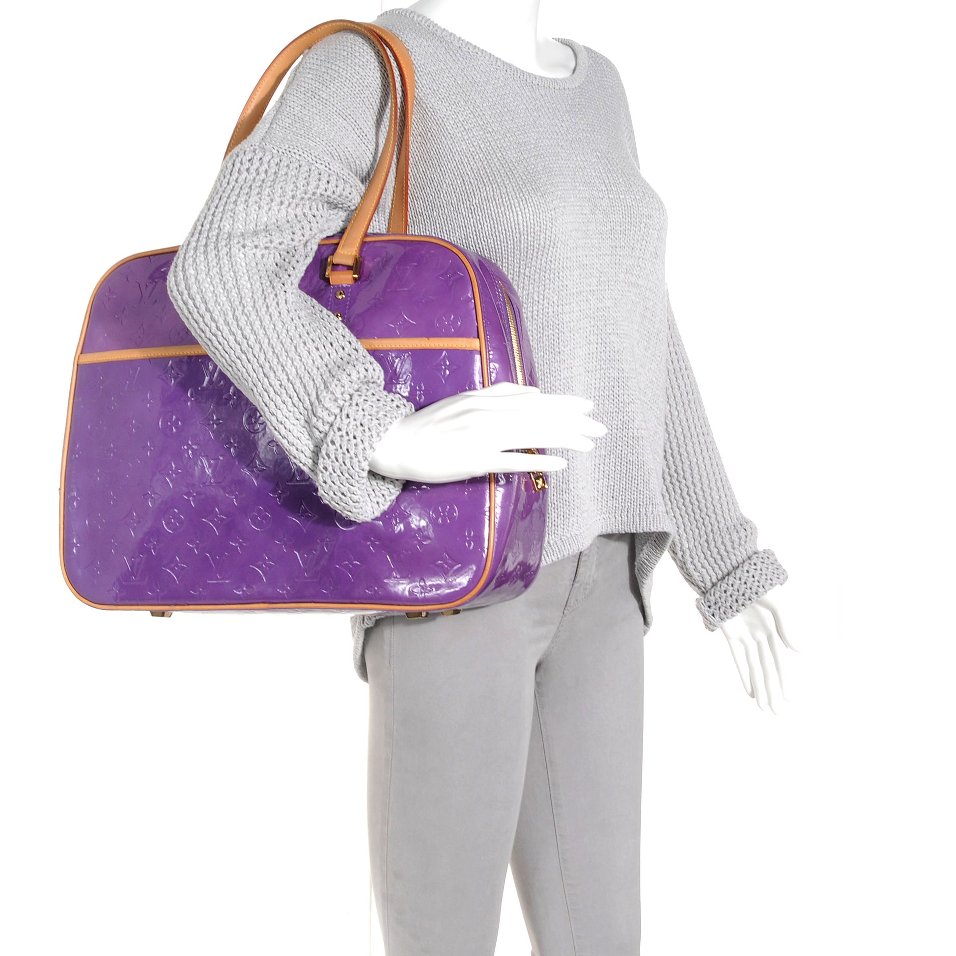 Louis Vuitton Vernis Sutton Purple 2 of 9