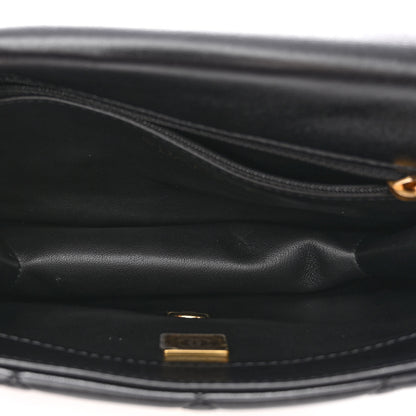 Chanel Lambskin Quilted Small Color Match Flap Black Multicolor 5 of 10