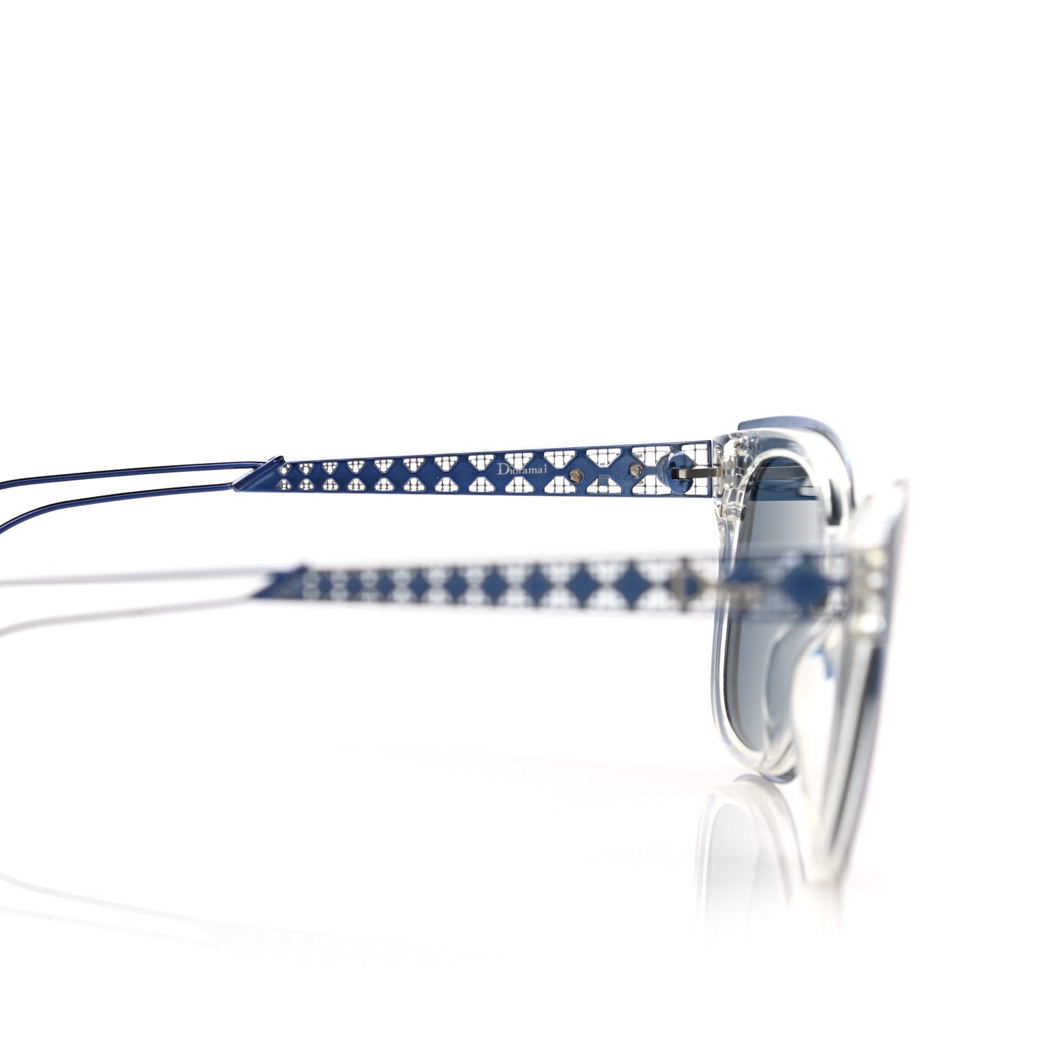 Christian Dior Metal Diorama 1 Sunglasses Blue 5 of 9