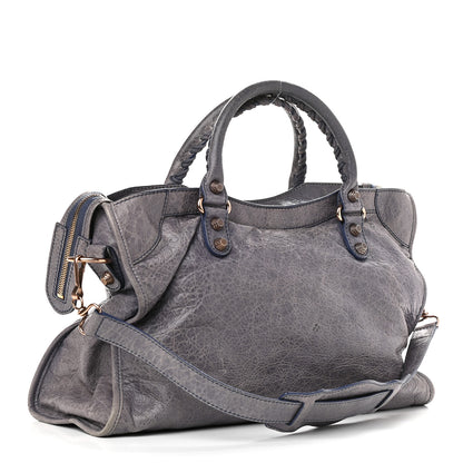 Balenciaga Agneau Giant 12 Rose Gold Hardware City Jacynthe 3 of 10