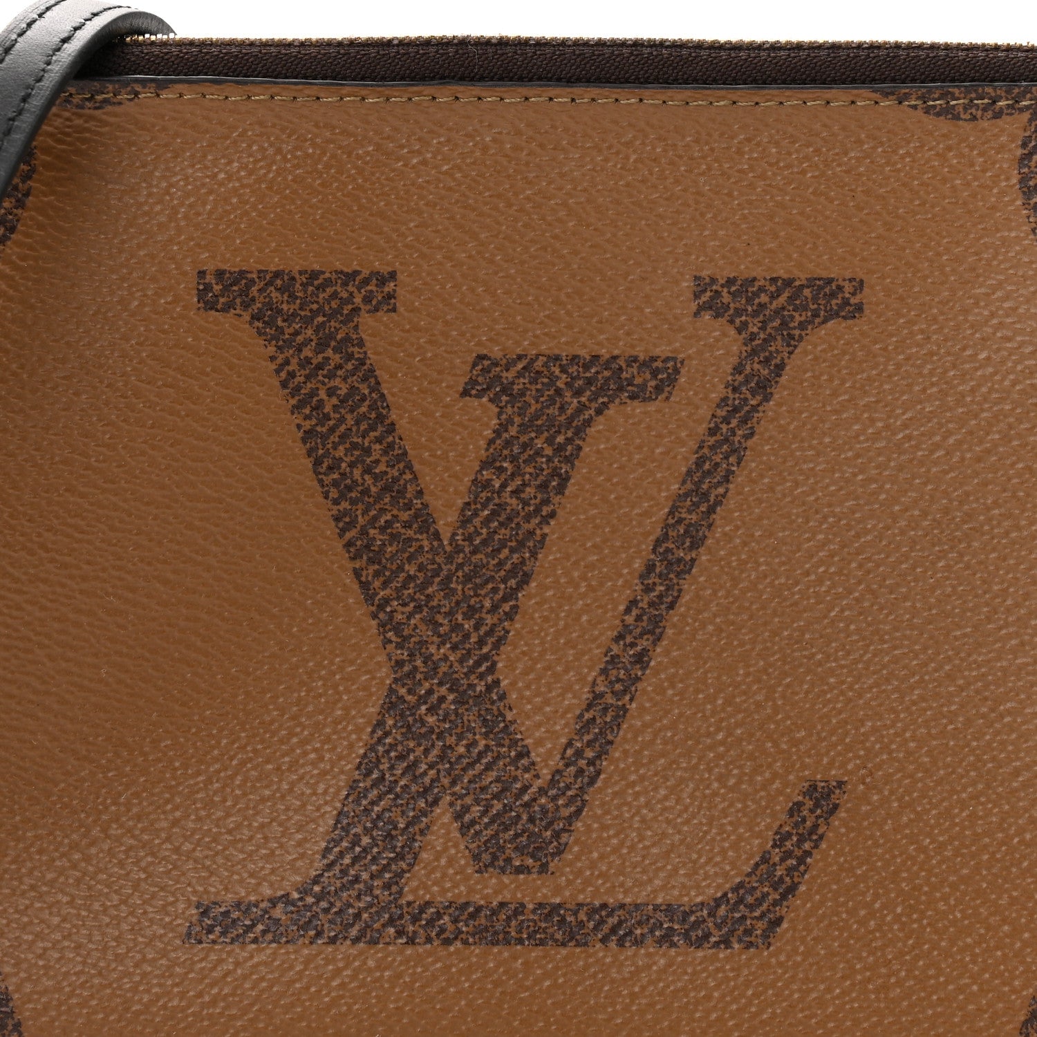 Louis Vuitton Reverse Monogram Giant Double Zip Pochette 9 of 13