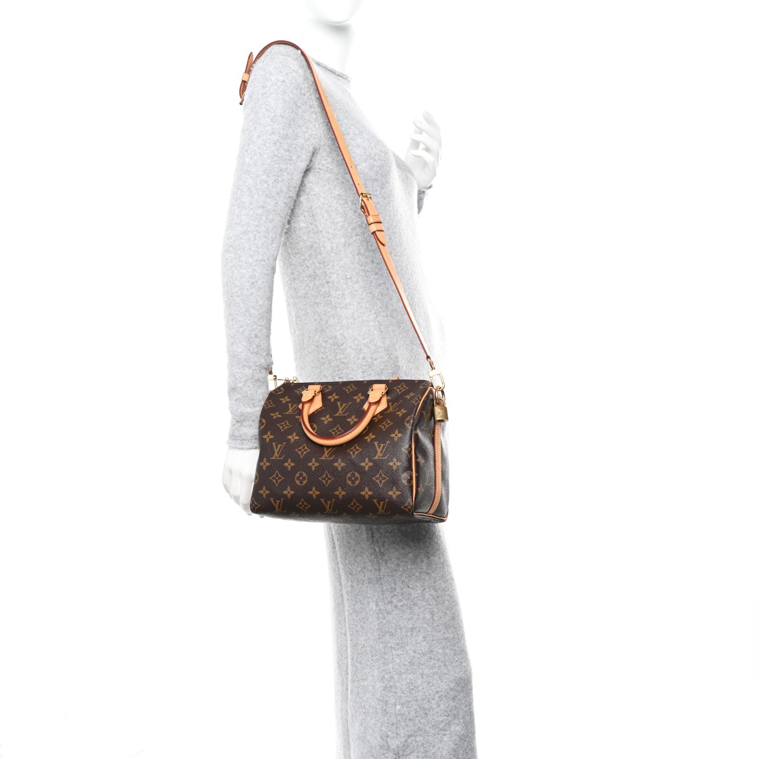 Louis Vuitton Monogram Speedy Bandouliere 25 2 of 12