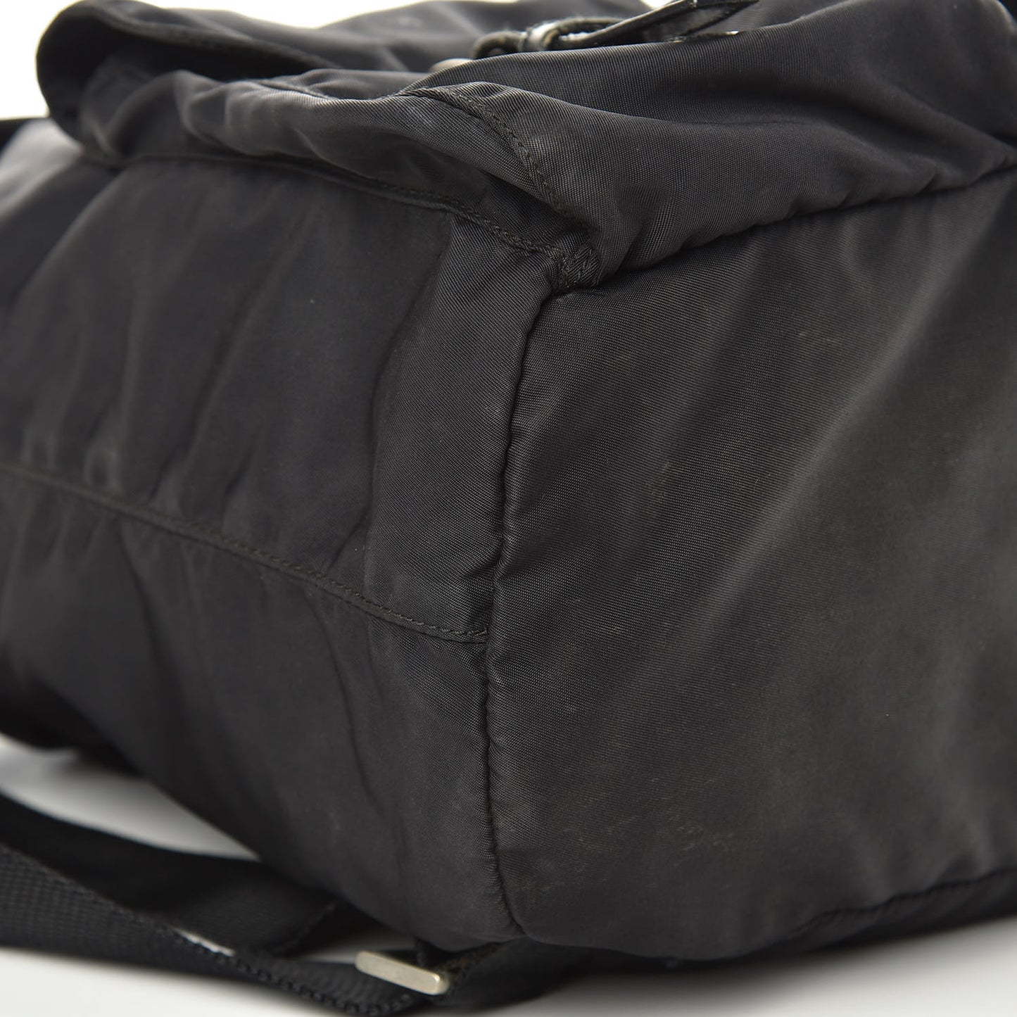 Nylon Vela Medium Backpack Black