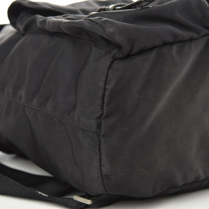 Prada Nylon Vela Medium Backpack Black 10 of 15