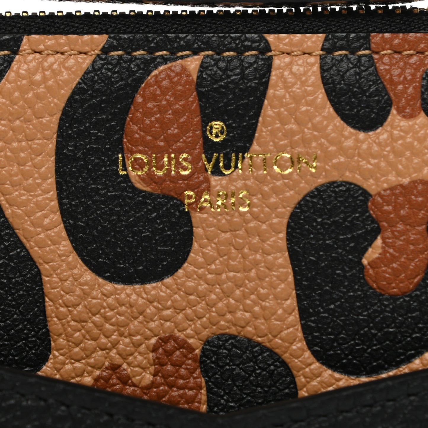 Empreinte Monogram Giant Wild at Heart Pochette Melanie MM Black