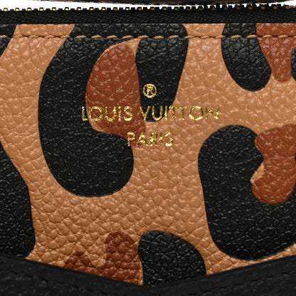 Louis Vuitton Empreinte Monogram Giant Wild at Heart Pochette Melanie MM Black 7 of 8