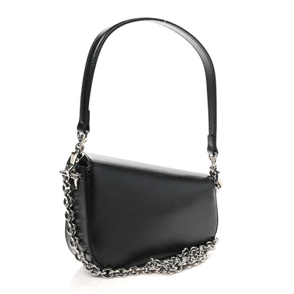 Gucci Demetra Mini Horsebit 1955 Asymmetric Shoulder Bag Black 3 of 10