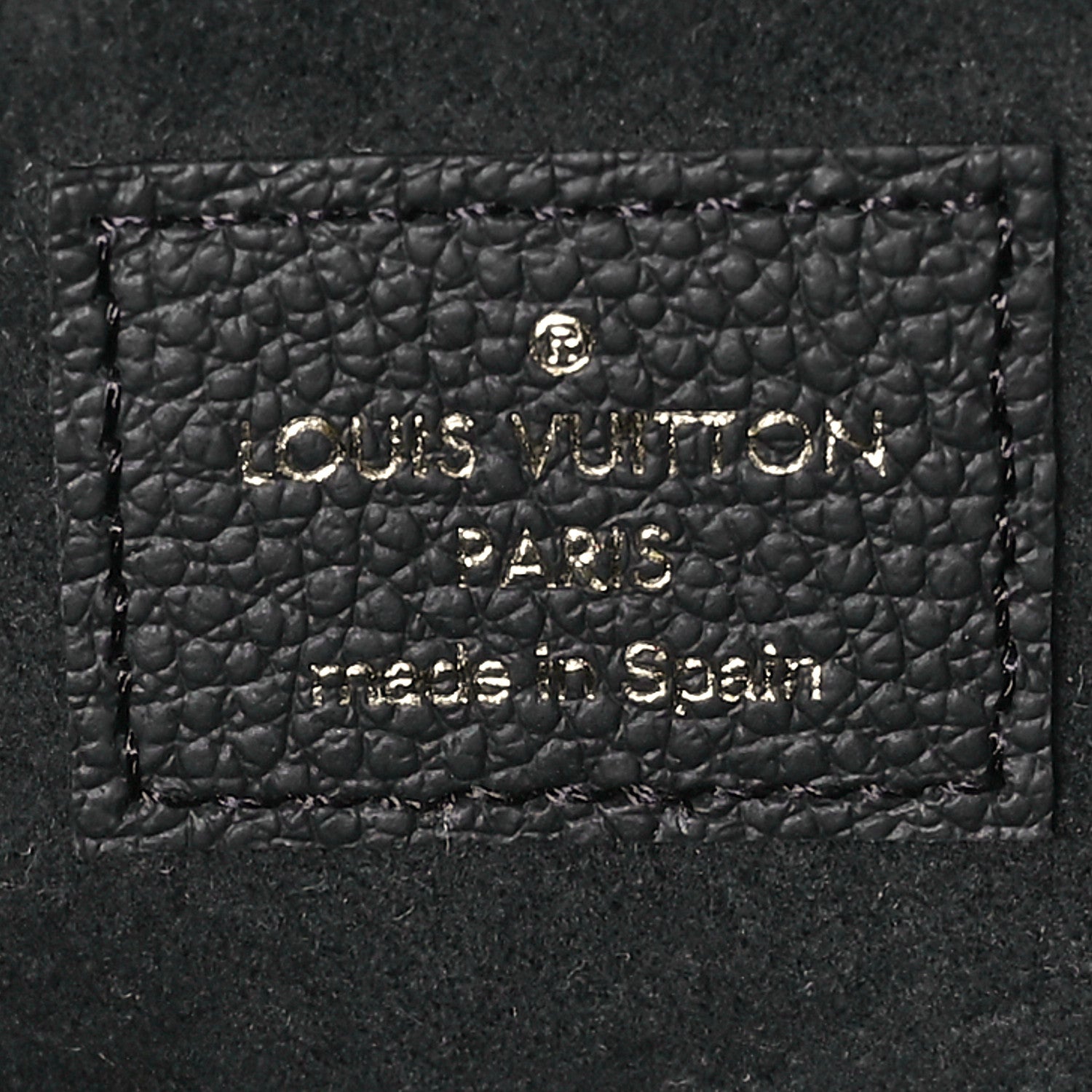 Louis Vuitton Empreinte Pochette Felicie Chain Wallet Black 7 of 10
