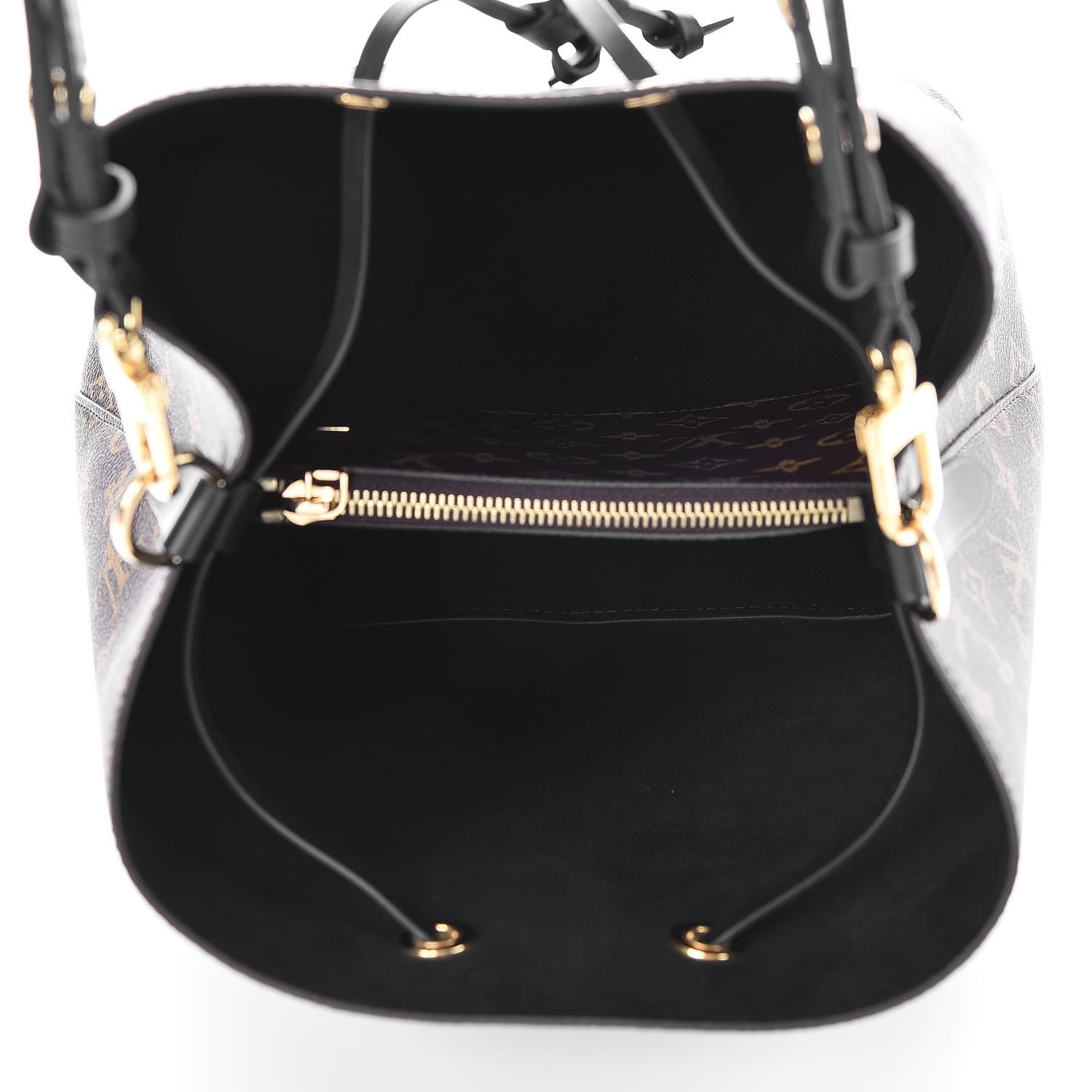 Louis Vuitton Monogram Neonoe MM Black 5 of 7