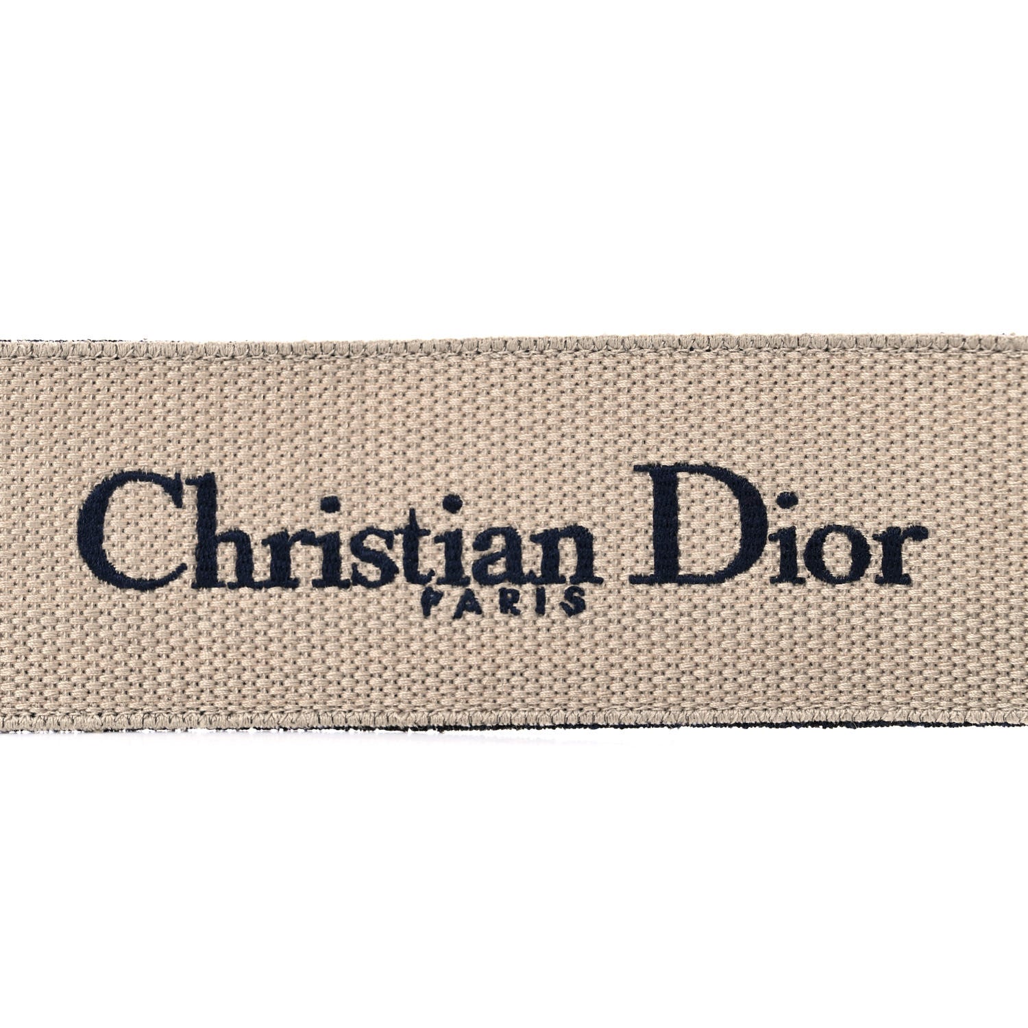 Christian Dior Canvas Embroidered Large Book Belt 75 30 Bleu 5 of 8