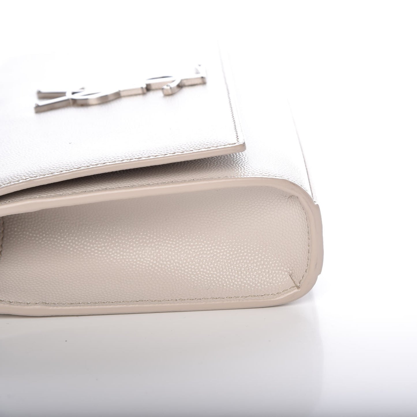 Grain De Poudre Small Monogram Kate Satchel Icy White