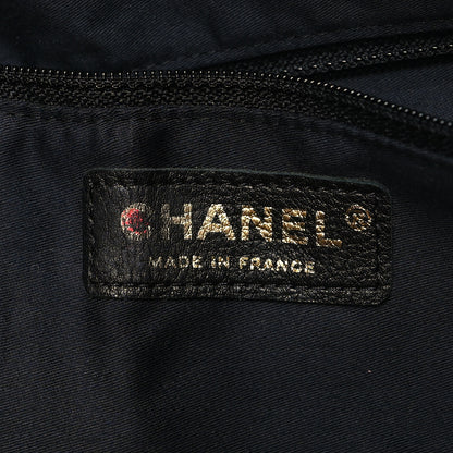 Chanel Tweed Lambskin Large Girl Bag Purple Multicolor 6 of 10