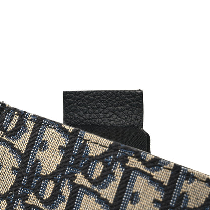 Christian Dior Oblique Saddle Messenger Pouch Beige Black 7 of 9