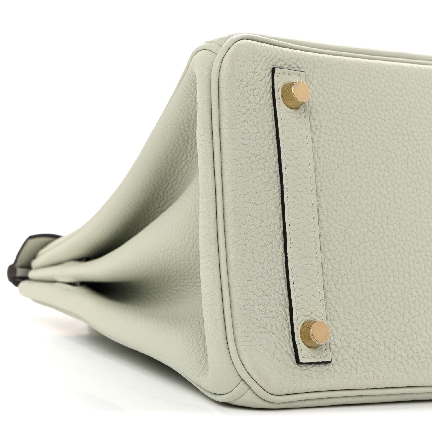 Hermes Togo Birkin 30 Gris Neve 9 of 12
