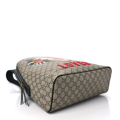 Gucci GG Supreme Monogram Angry Cat Dome Backpack 4 of 12