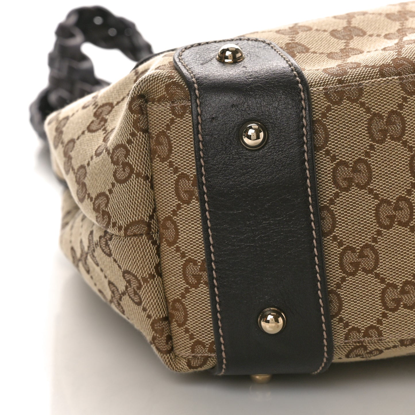Monogram Small Pelham Shoulder Bag Dark Brown