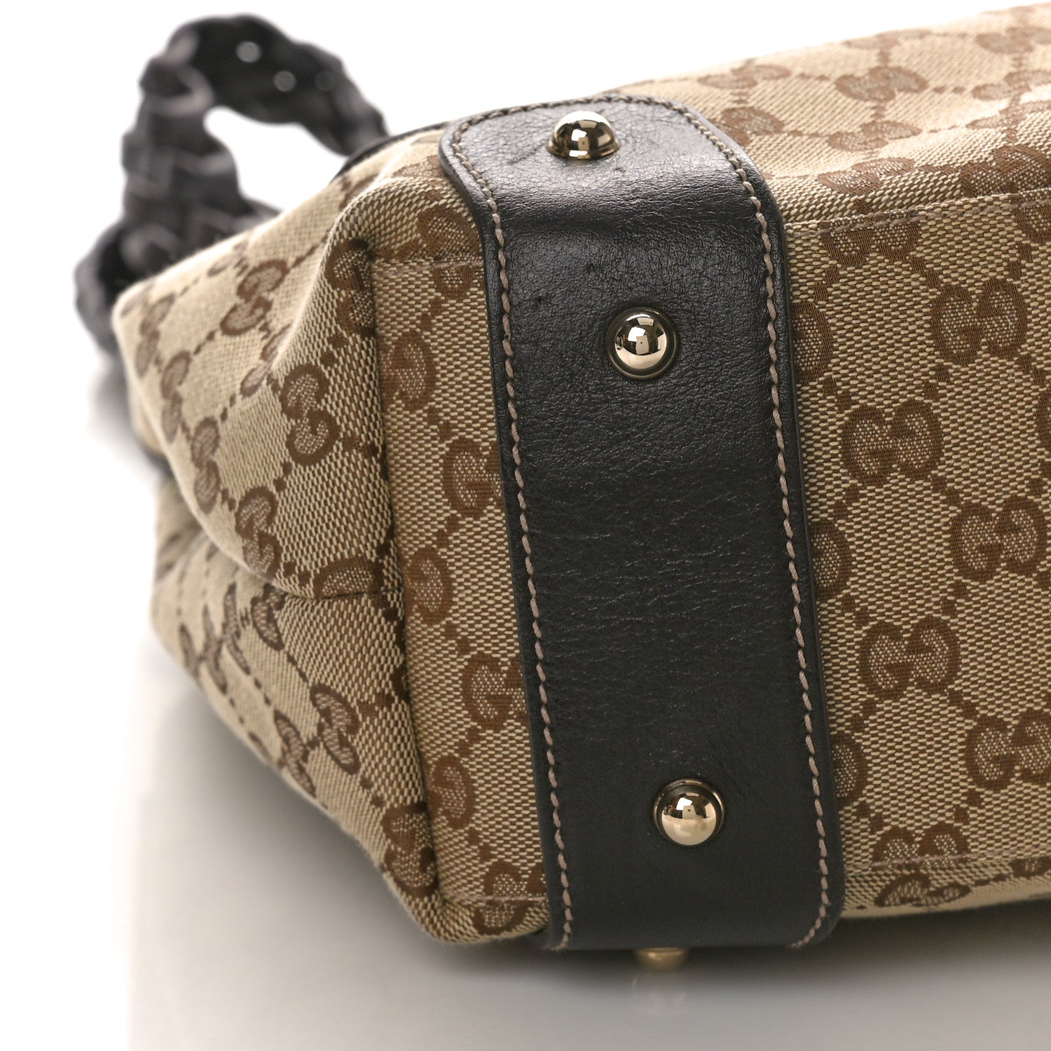 Gucci Monogram Small Pelham Shoulder Bag Dark Brown 9 of 10