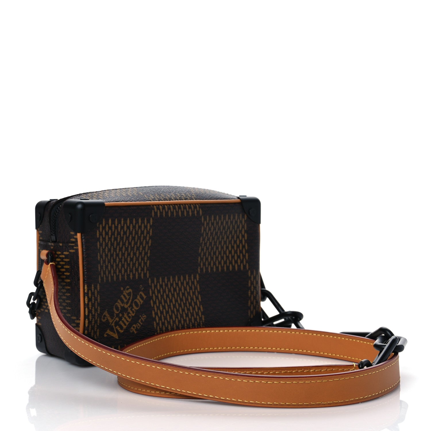 Louis Vuitton X NIGO Giant Damier Ebene Monogram Mini Soft Trunk 3 of 11