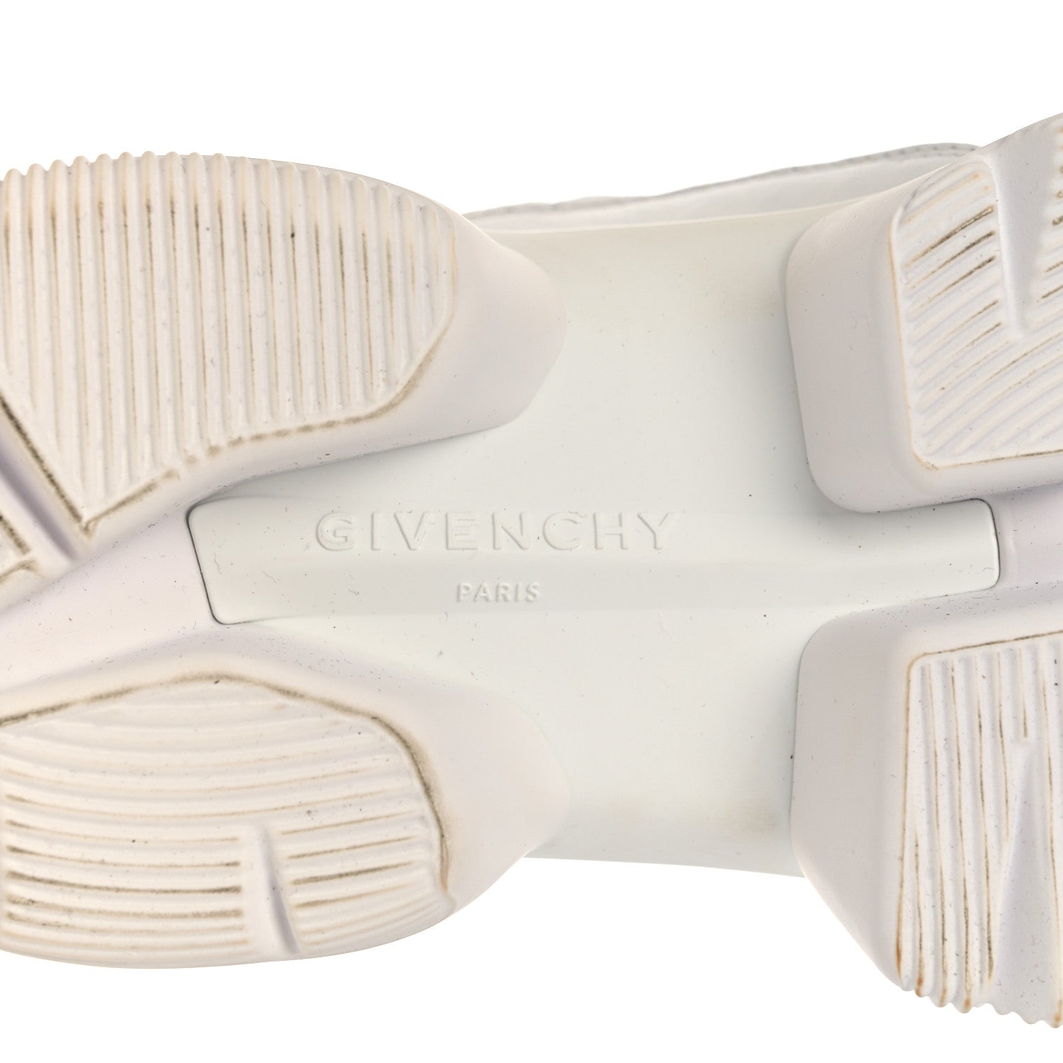 Givenchy Neoprene Suede Mesh Baisse Jaw Low Sneakers 36.5 White 6 of 10