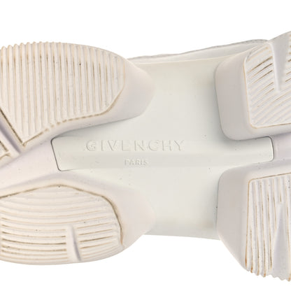 Givenchy Neoprene Suede Mesh Baisse Jaw Low Sneakers 36.5 White 6 of 10