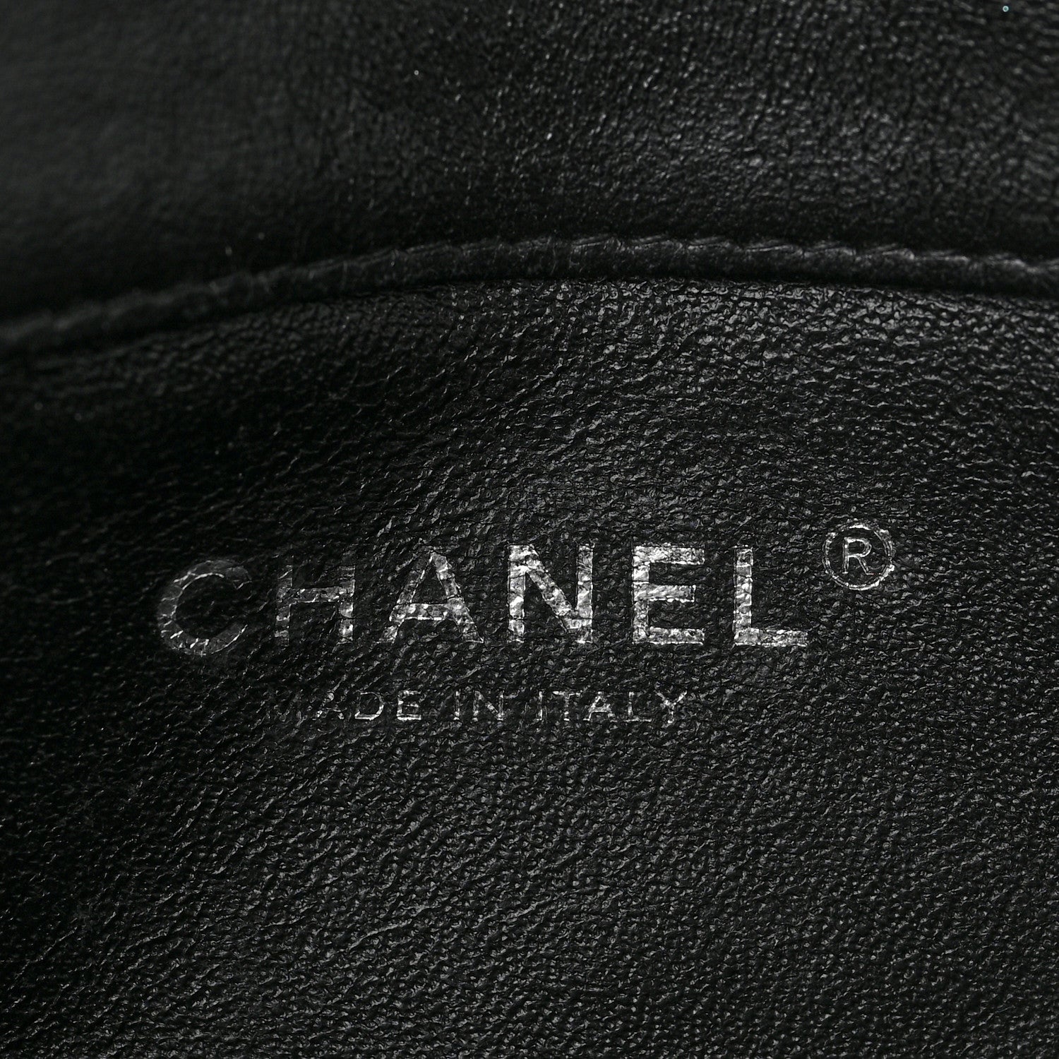 Chanel Lambskin Quilted Extra Mini Rectangular Flap Black 6 of 7