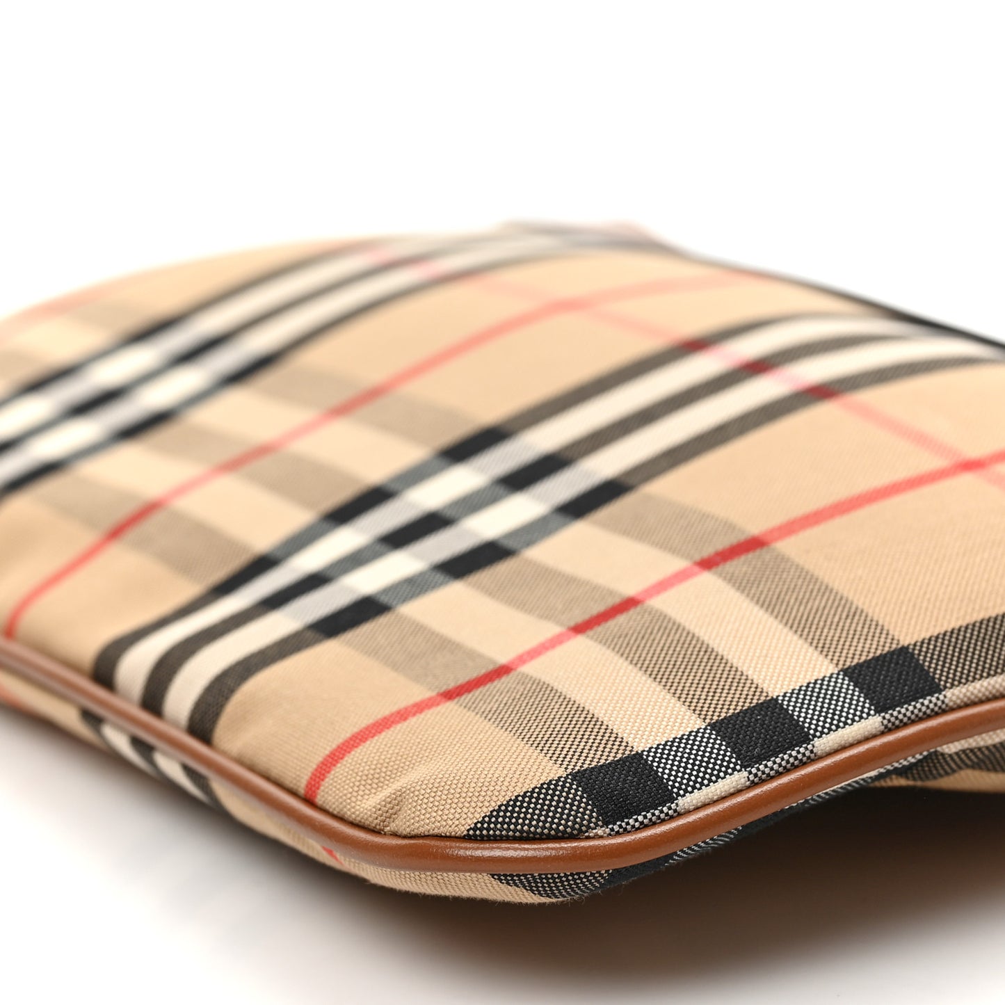Horseferry Check Peyton Crossbody Clutch Bag Brown