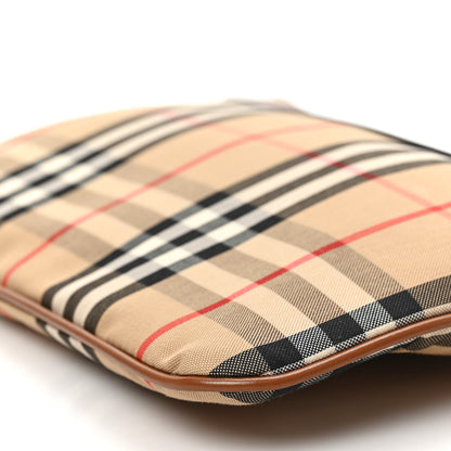 Burberry Horseferry Check Peyton Crossbody Clutch Bag Brown 8 of 8