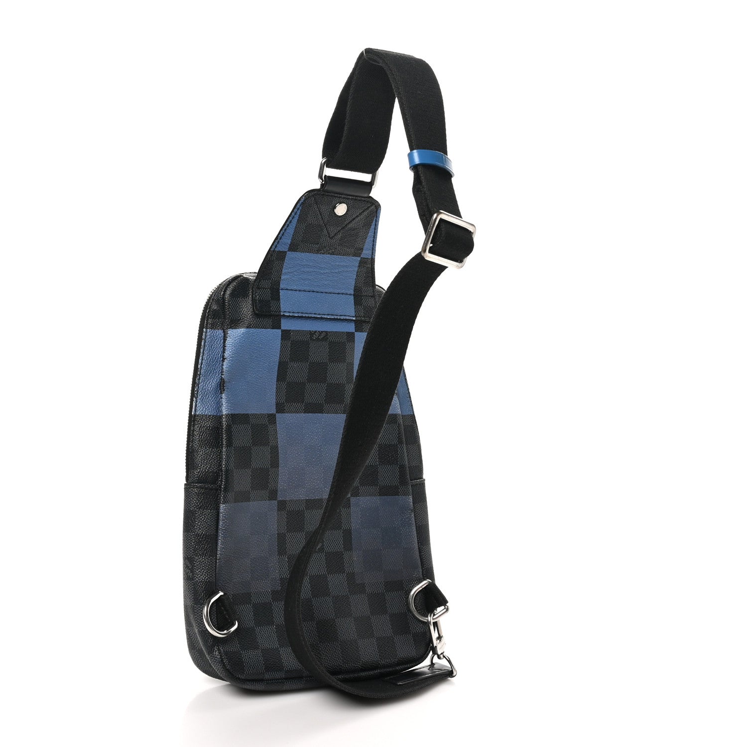 Louis Vuitton Damier Graphite Giant Avenue Sling Backpack Blue 3 of 10