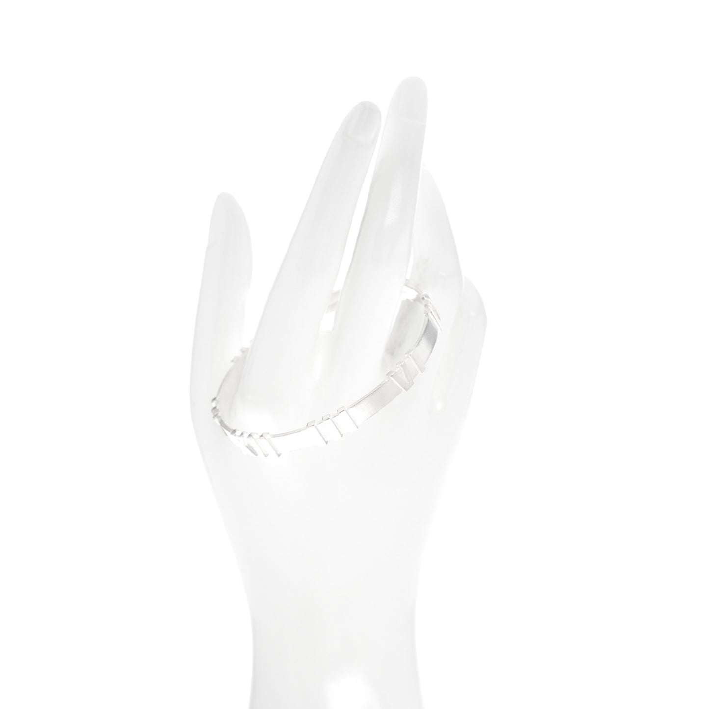 Sterling Silver Atlas Bangle Bracelet