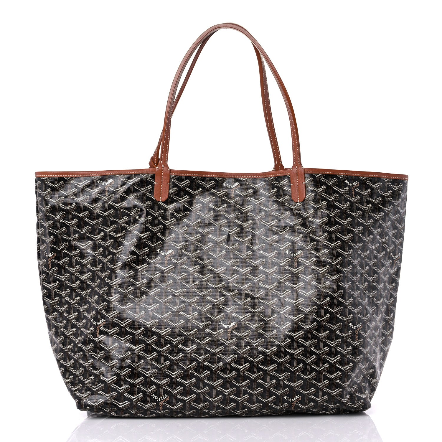 Goyard Goyardine Saint Louis GM Black Gold 3 of 13