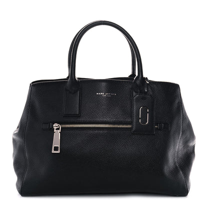 Marc Jacobs Textured Calfskin Medium Incognito Satchel Black 1 of 13