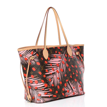 Louis Vuitton Monogram Jungle Dots Neo Neverfull MM Sugar Pink Poppy 4 of 24