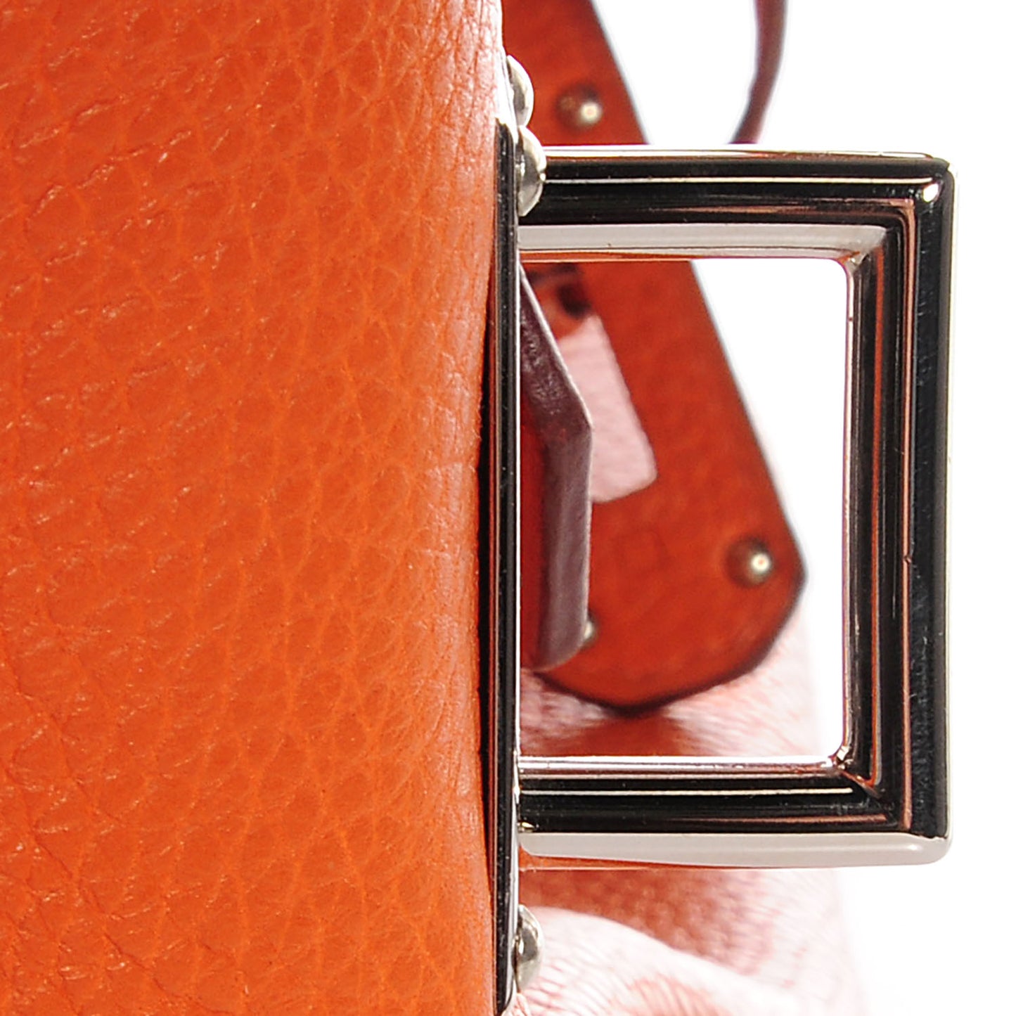 Taurillon Clemence JPG Birkin 42 Orange