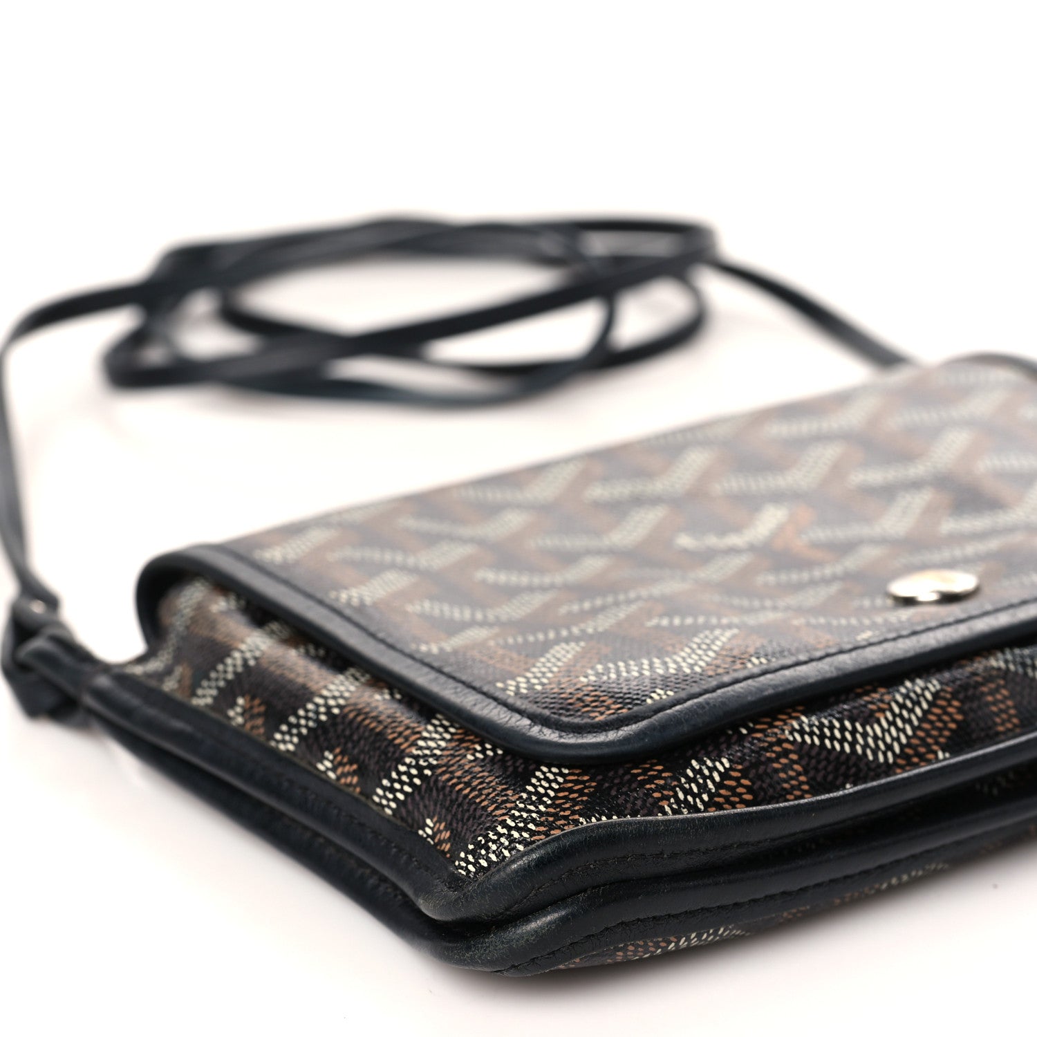 Goyard Goyardine Plumet Wallet Clutch Black 7 of 9