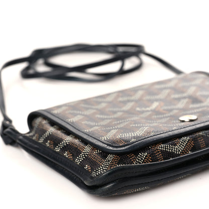 Goyard Goyardine Plumet Wallet Clutch Black 7 of 9